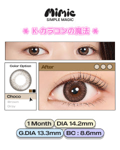 LuckyVicky Brown/Gray/Choco 1ヶ月