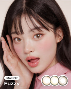 Fuzzy Orange Brown/YellowBrown/Choco 1ヶ月