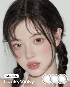 LuckyVicky Brown/Gray/Choco 1ヶ月